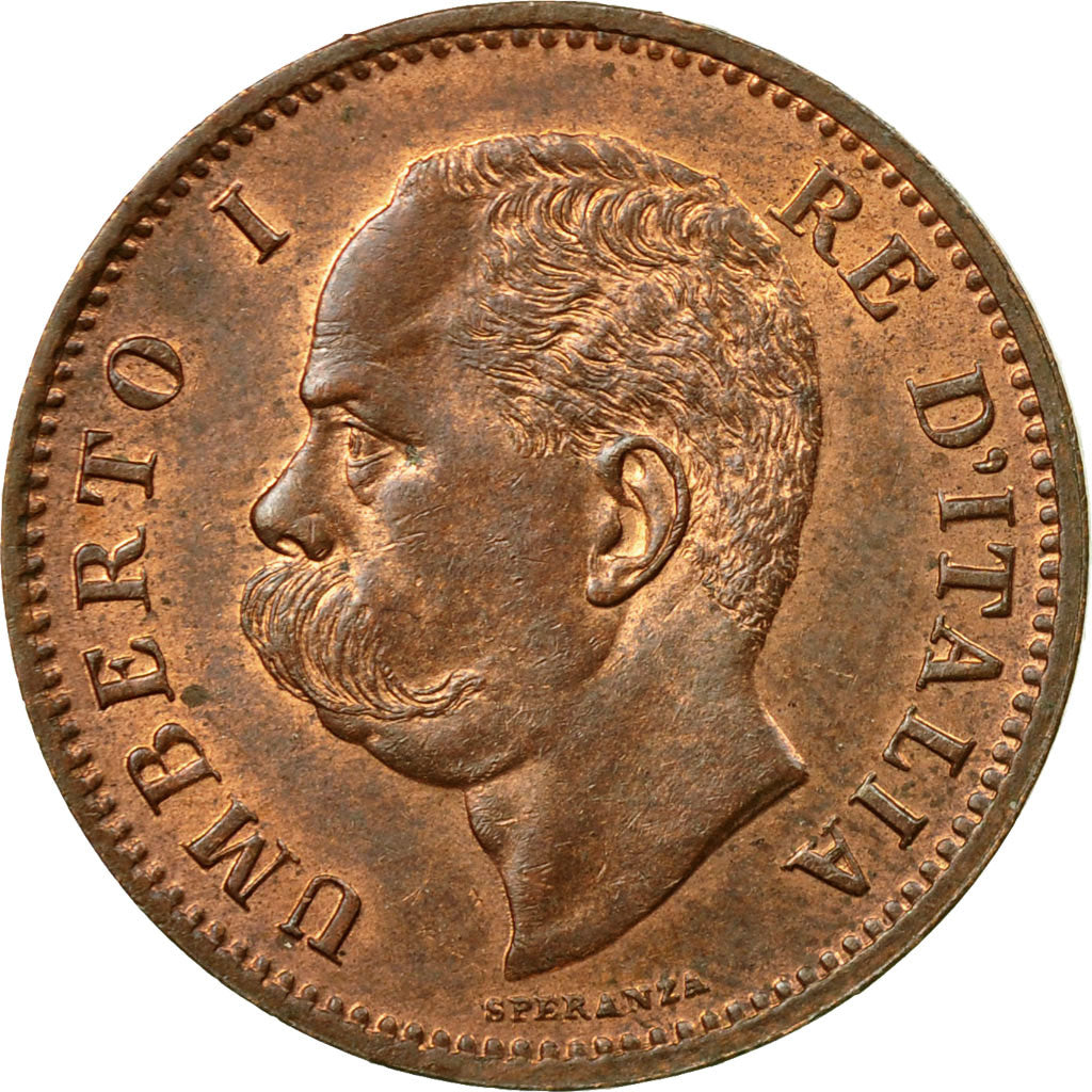 Coin, Italy, Umberto I, 5 Centesimi, 1895, Rome, MS(65-70), Copper, KM:31