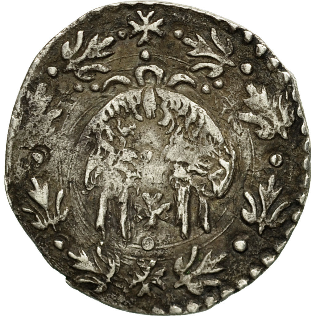 Coin, Spain, Half carlino or Zanetta, 1598-1621, Naples, EF(40-45), Silver