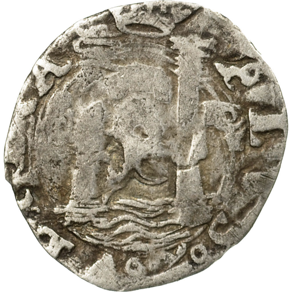 Moneda, España, Charles I, V (5) Grani, Cinquina, Naples, BC+, Plata