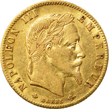 Coin, France, Napoleon III, Napoléon III, 5 Francs, 1868, Paris, EF(40-45)