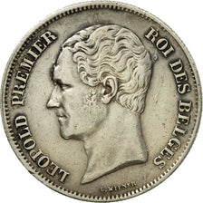 Coin, Belgium, Leopold I, 2-1/2 Francs, 1849, Brussels, AU(50-53), Silver, KM:11