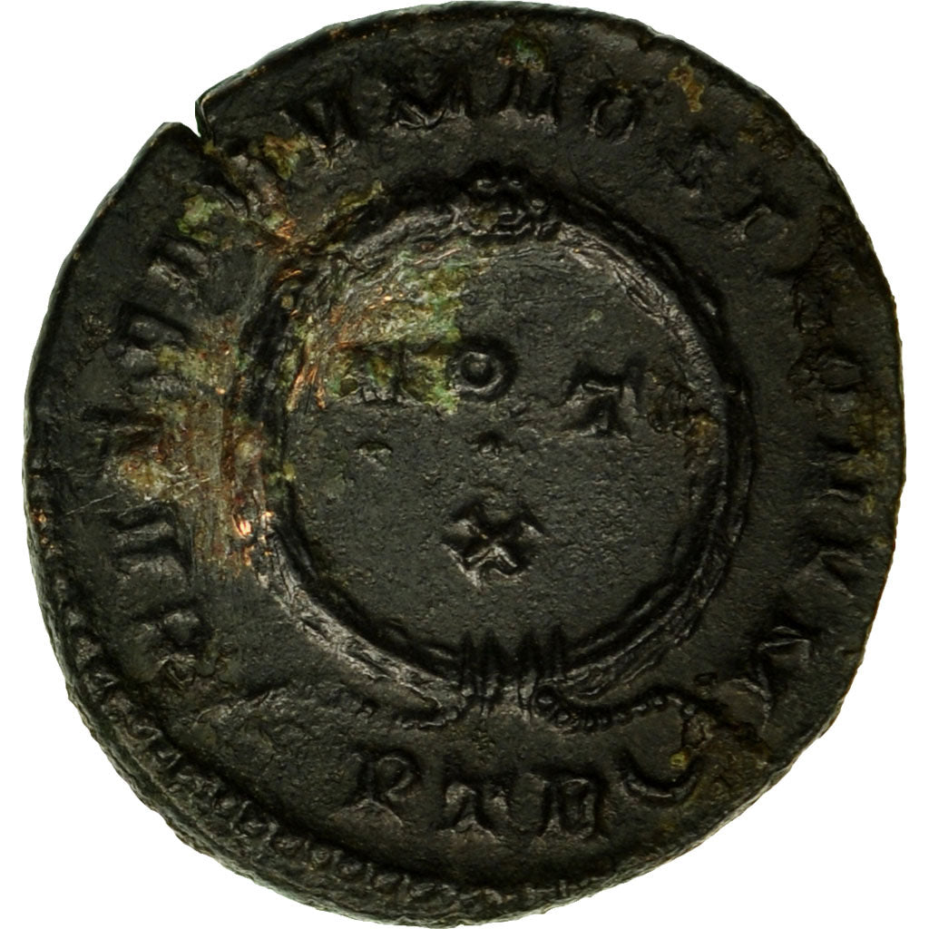 Coin, Constantine II, Nummus, 313-314, Trier, VF(30-35), Copper, RIC:441