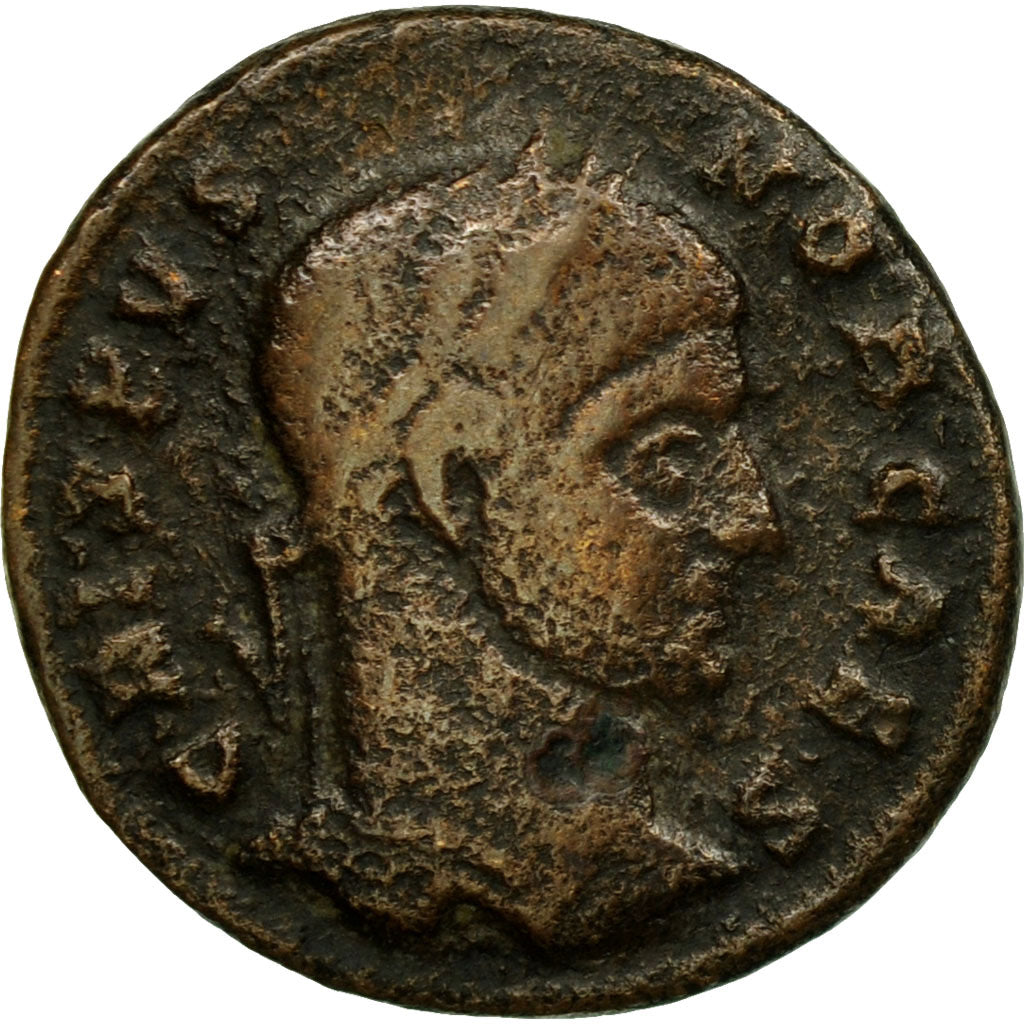 Coin, Crispus, Nummus, 323-324, Trier, F(12-15), Copper, RIC:440