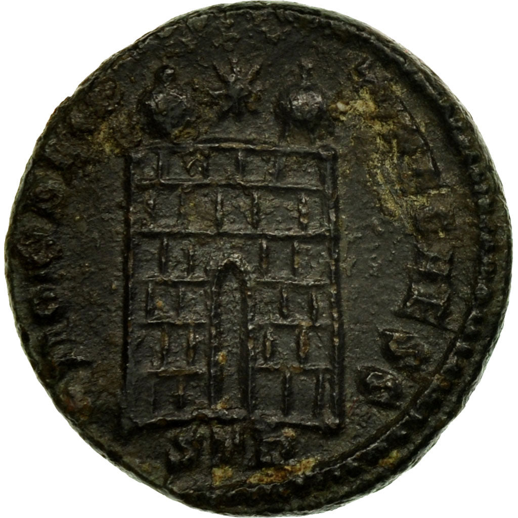 Coin, Crispus, Nummus, 324-325, Trier, VF(30-35), Copper, RIC:451
