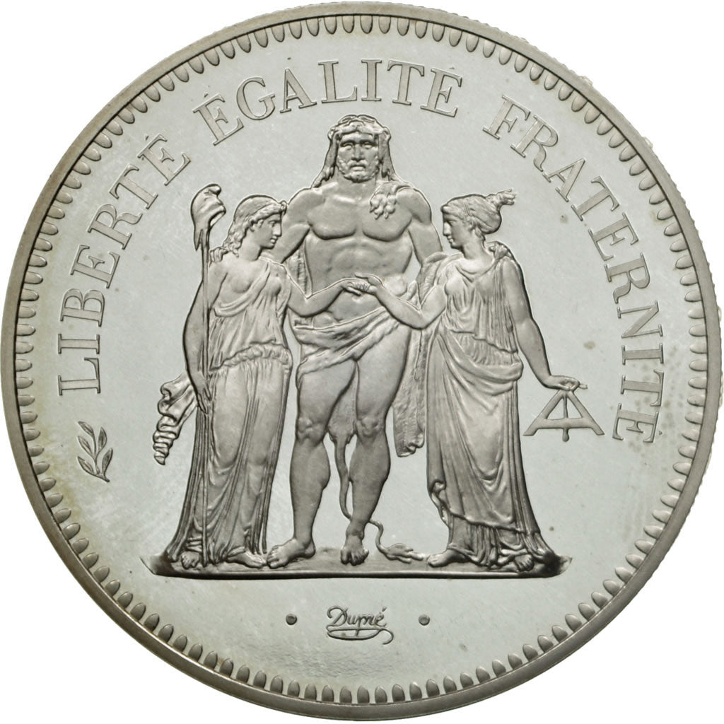 Coin, France, 50 Francs, 1974, Paris, Piéfort, MS(64), Silver, KM:P509