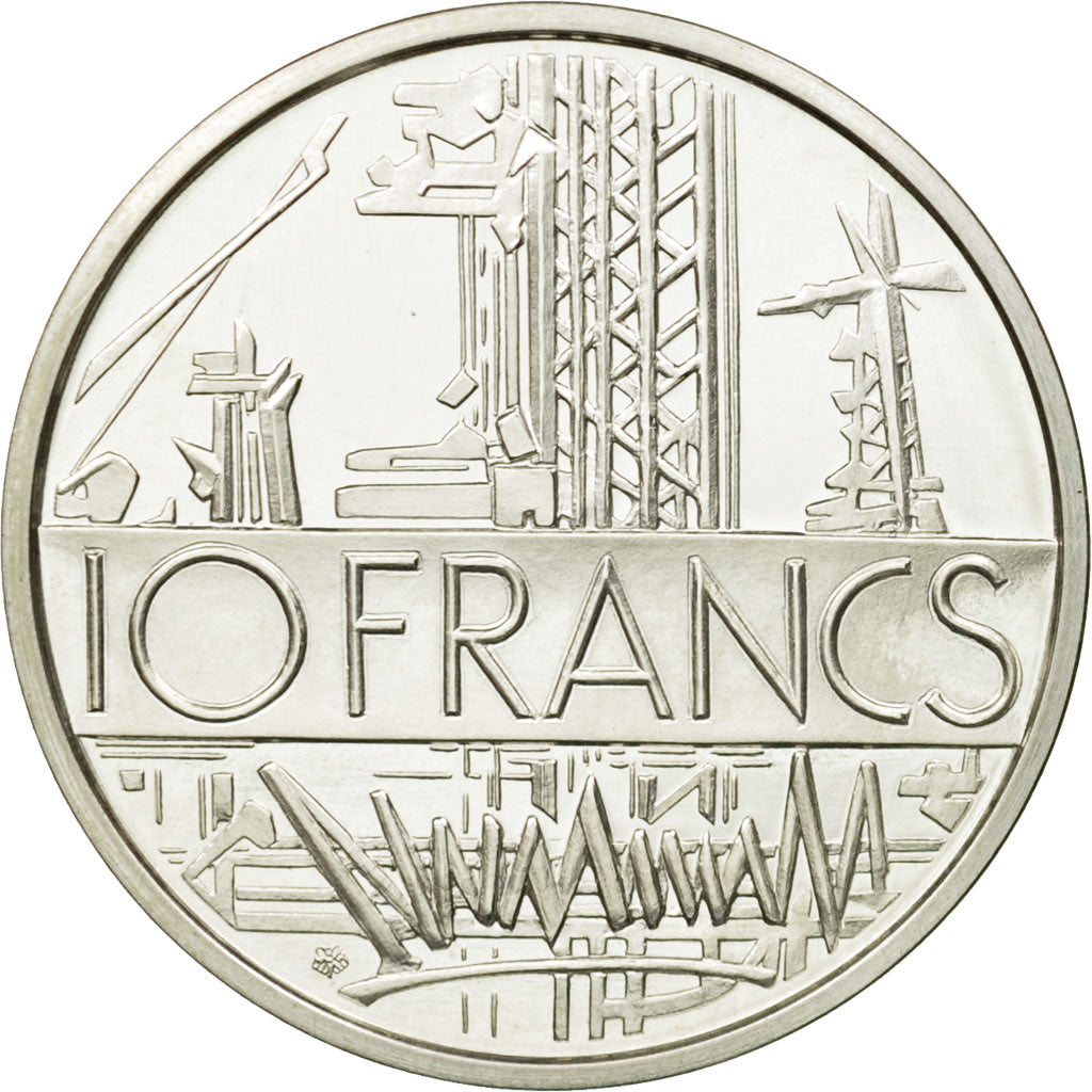 Coin, France, 10 Francs, 1974, Paris, Piéfort, MS(65-70), Silver, KM:P507