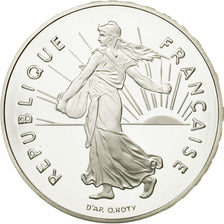Coin, France, 5 Francs, 2001, Paris, MS(65-70), Silver, KM:1309