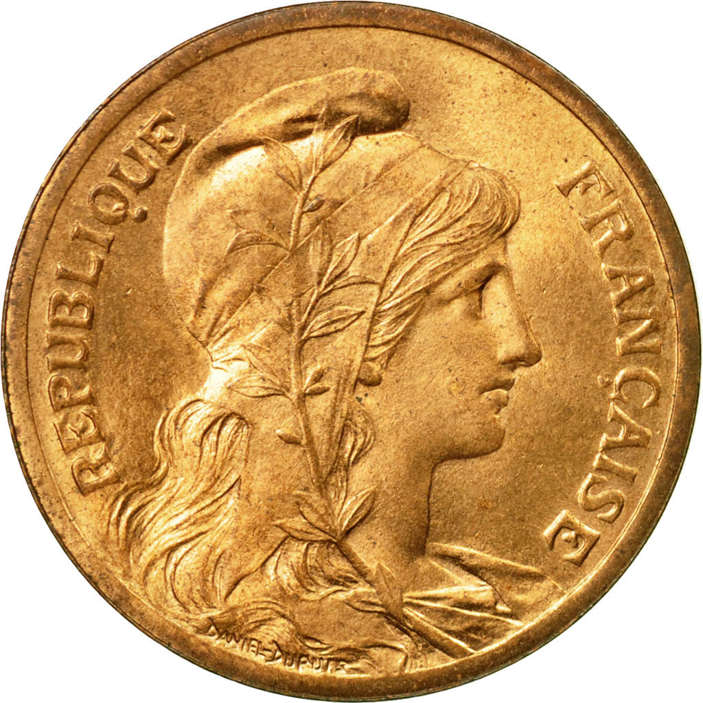 Münze, Frankreich, Dupuis, 5 Centimes, 1899, Paris, VZ+, Bronze, KM:842