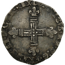 Coin, France, Louis XIII, 1/4 Écu de Navarre, 1/4 Ecu, 1620, Saint Palais