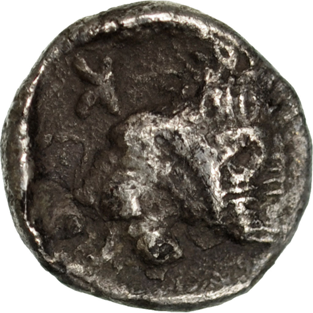 Moneda, Mysia, Kyzikos, Hemiobol, 525-475 BC, Kyzikos, MBC, Plata