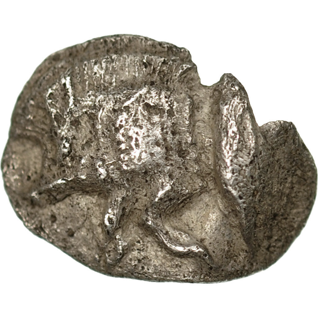 Coin, Mysia, Kyzikos, Hemiobol, 525-475 BC, Kyzikos, EF(40-45), Silver