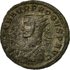 Coin, Probus, Aurelianus, 280-281, Serdica, VF(30-35), Billon, RIC:861