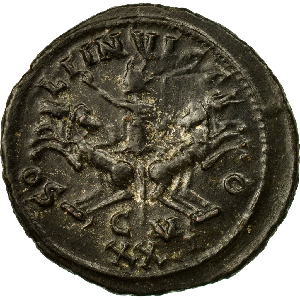 Coin, Probus, Aurelianus, 280-281, Kyzikos, AU(50-53), Billon, RIC:911