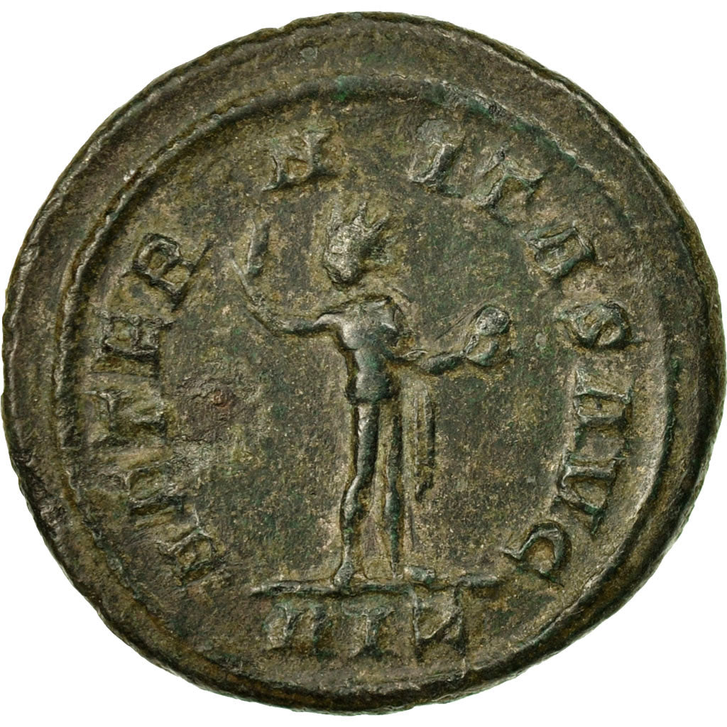 Coin, Probus, Aurelianus, AD 282, Rome, EF(40-45), Billon, RIC:168
