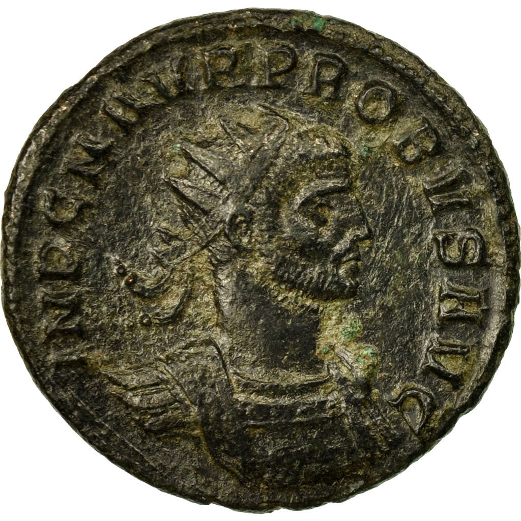 Coin, Probus, Aurelianus, 280-281, Serdica, EF(40-45), Billon, RIC:878