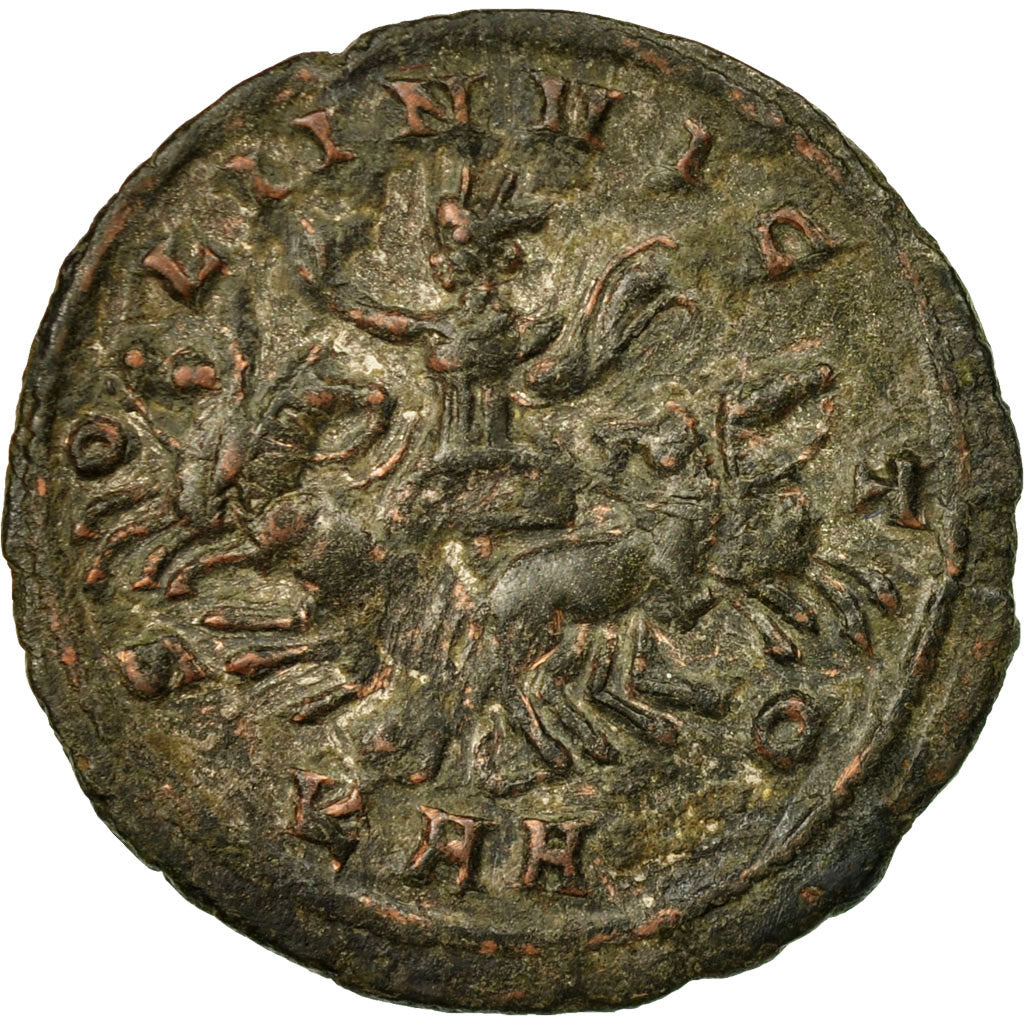 Coin, Probus, Aurelianus, 280-281, Serdica, VF(20-25), Billon, RIC:862