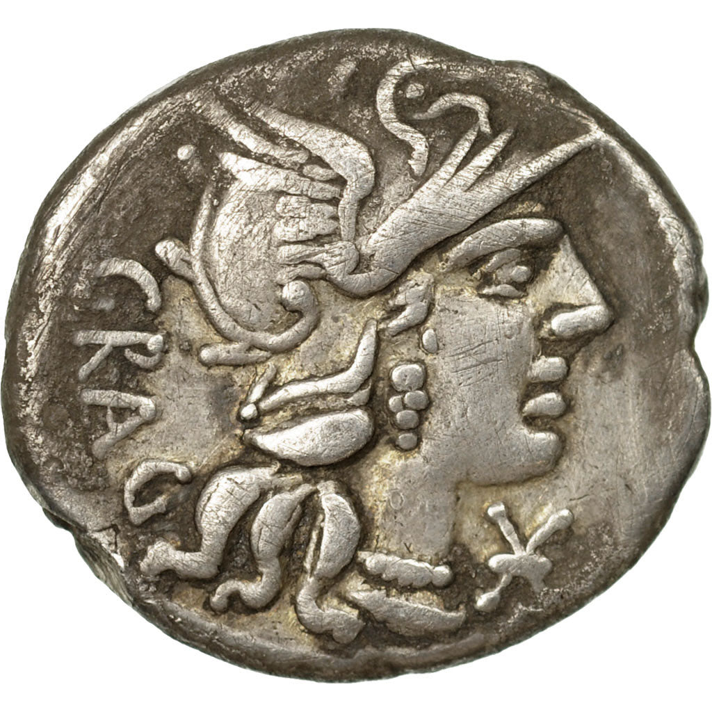 Coin, Antestia, Denarius, Rome, VF(30-35), Silver, Crawford:238/1