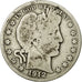 Coin, United States, Barber Half Dollar, Half Dollar, 1912, U.S. Mint, Denver
