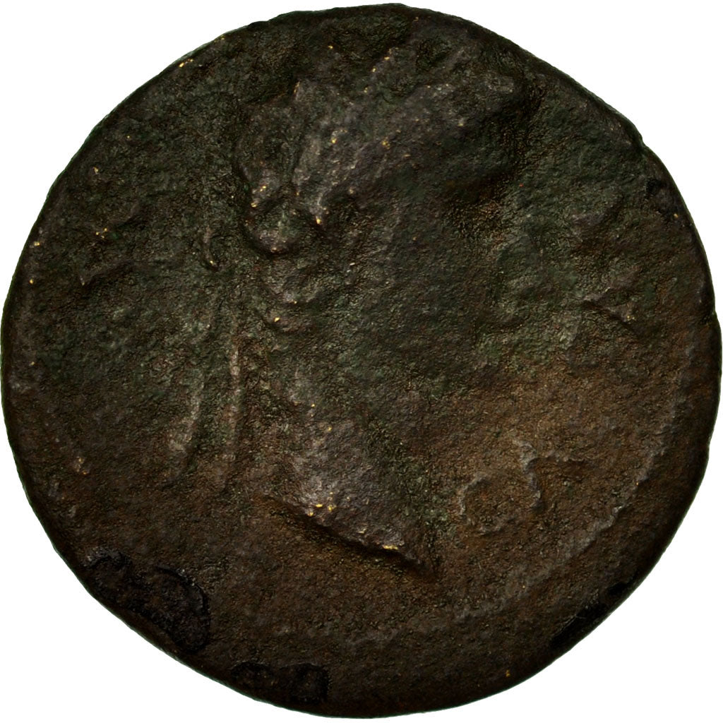 Coin, Augustus, Bronze, Ier siècle AV JC, Gallic imitation, F(12-15), Bronze