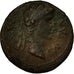 Coin, Augustus, Bronze, Ier siècle AV JC, Gallic imitation, F(12-15), Bronze