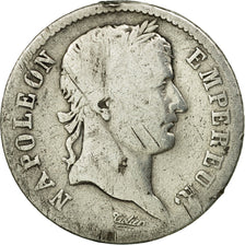 Moneta, Francja, Napoléon I, Franc, 1808, Bordeaux, F(12-15), Srebro, KM:682.7