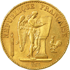 Monnaie, France, Génie, 20 Francs, 1879, Paris, TTB+, Or, Gadoury:1063, KM:825