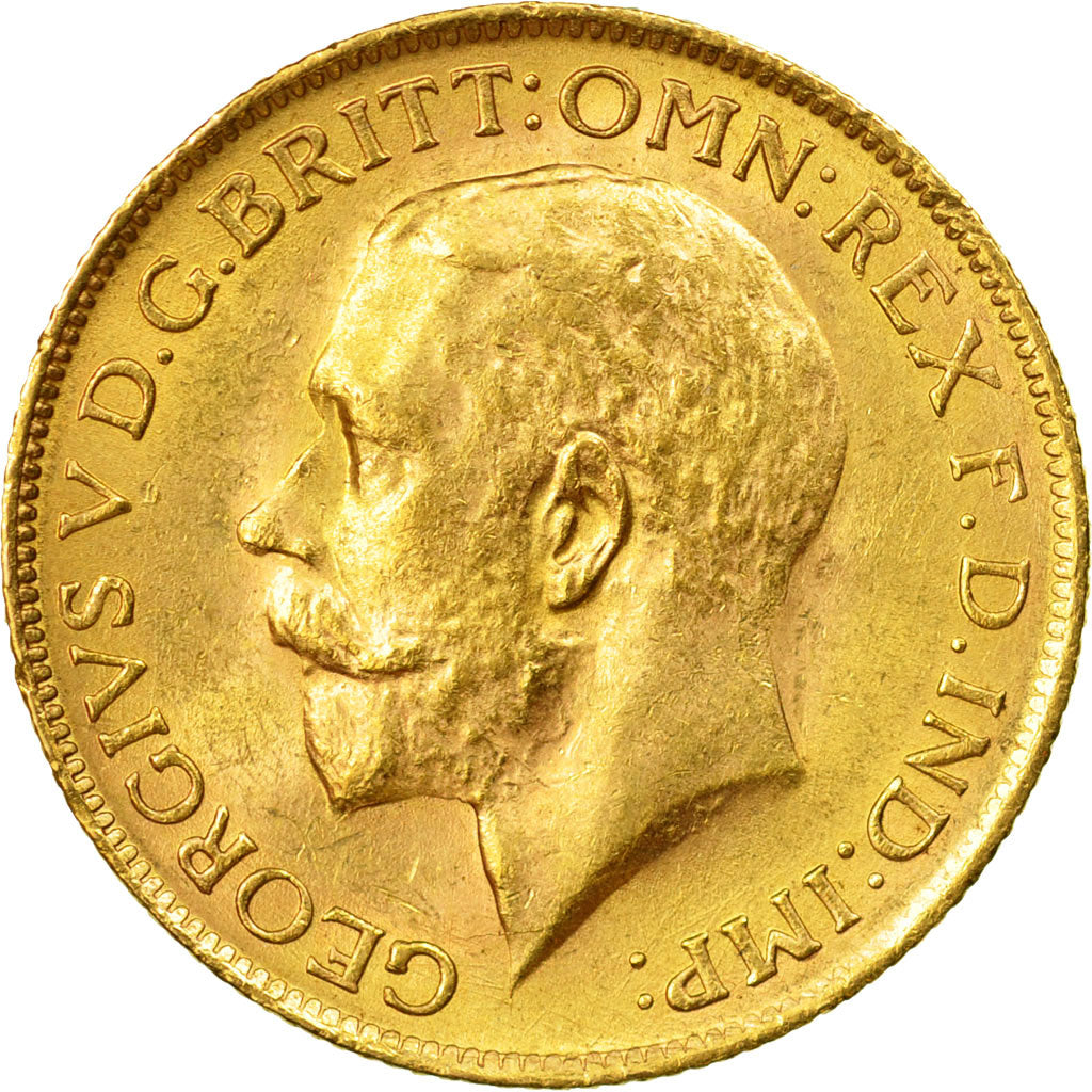 Moneta, Sudafrica, George V, Sovereign, 1927, Pretoria, SPL-, Oro, KM:21