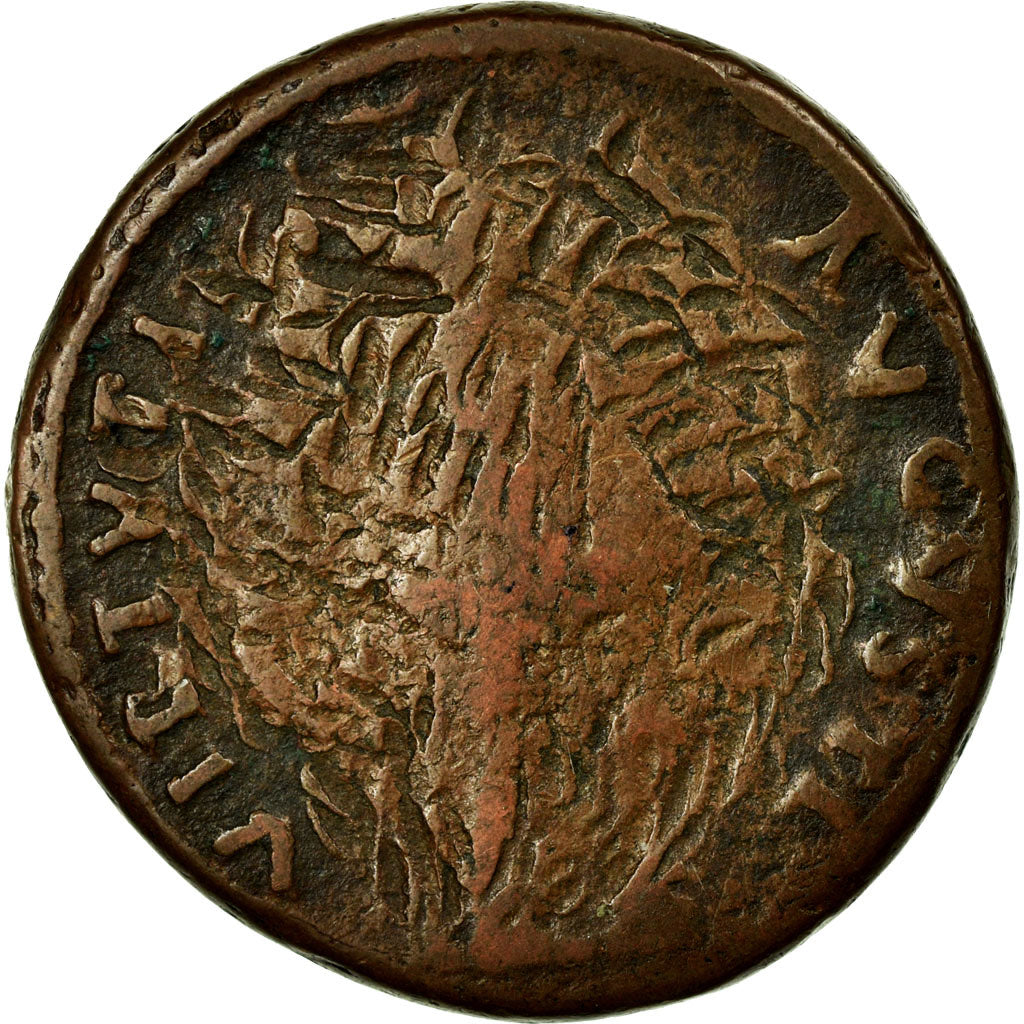 Coin, Domitia, As, Roma, VF(20-25), Copper, Cohen:647