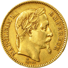 Coin, France, Napoleon III, Napoléon III, 20 Francs, 1862, Strasbourg