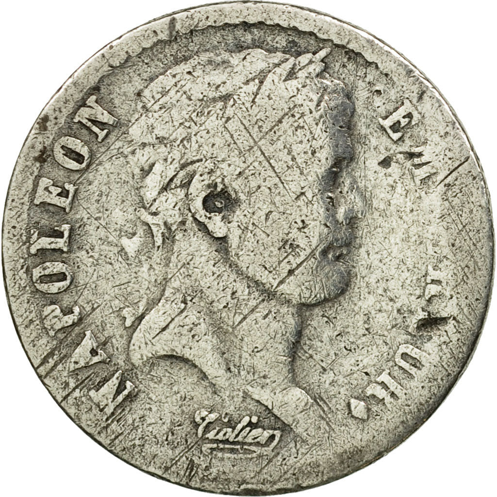 Coin, France, Napoléon I, 1/2 Franc, 1810, Paris, F(12-15), Silver, KM:691.1
