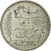 Monnaie, Tunisie, Muhammad al-Nasir Bey, Franc, 1916, Paris, TTB+, Argent