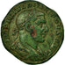 Coin, Philip I, Sestertius, 244, Rome, AU(50-53), Copper, RIC:172a