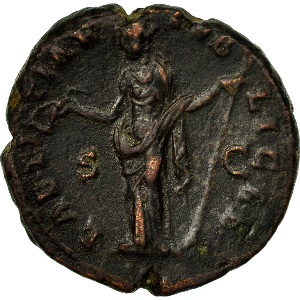 Monnaie, Faustina II, As, 147-152, Roma, TB+, Cuivre, RIC:1401