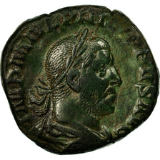 Coin, Philip I, Sestertius, 244-247, Rome, VF(30-35), Copper, RIC:174