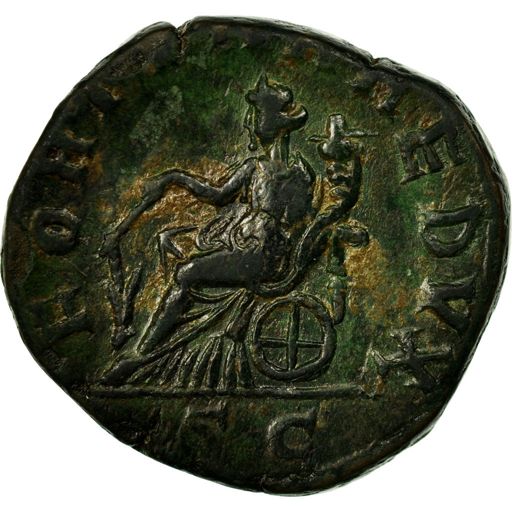 Coin, Philip I, Sestertius, 244-247, Rome, VF(30-35), Copper, RIC:174