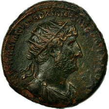 Coin, Hadrian, As, 119-121, Roma, VF(30-35), Copper, RIC:597c