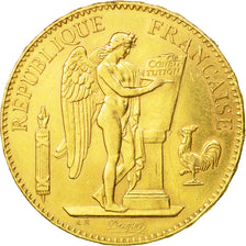 Moneta, Francia, Génie, 100 Francs, 1879, Paris, BB+, Oro, KM:832, Gadoury:1137