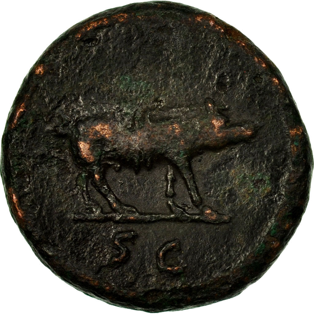 Monnaie, Trajan, Quadrans, 98-99, Rome, TTB+, Cuivre, RIC:702