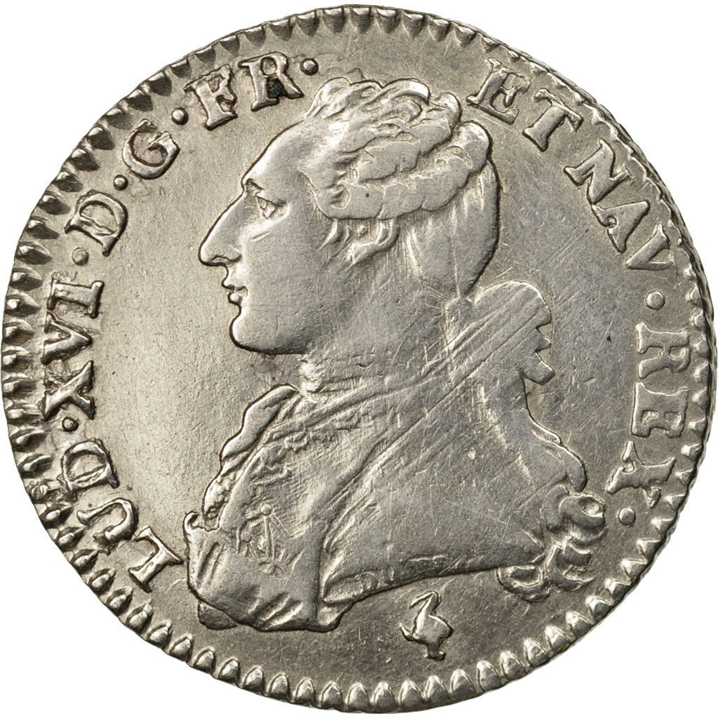 Münze, Frankreich, Louis XVI, 1/10 Écu, 12 Sols, 1/10 ECU, 1781, Paris, SS