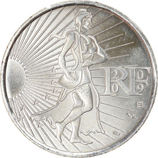 France, 10 Euro, La Semeuse en marche, 2009, Paris, FDC, Argent, KM:1580