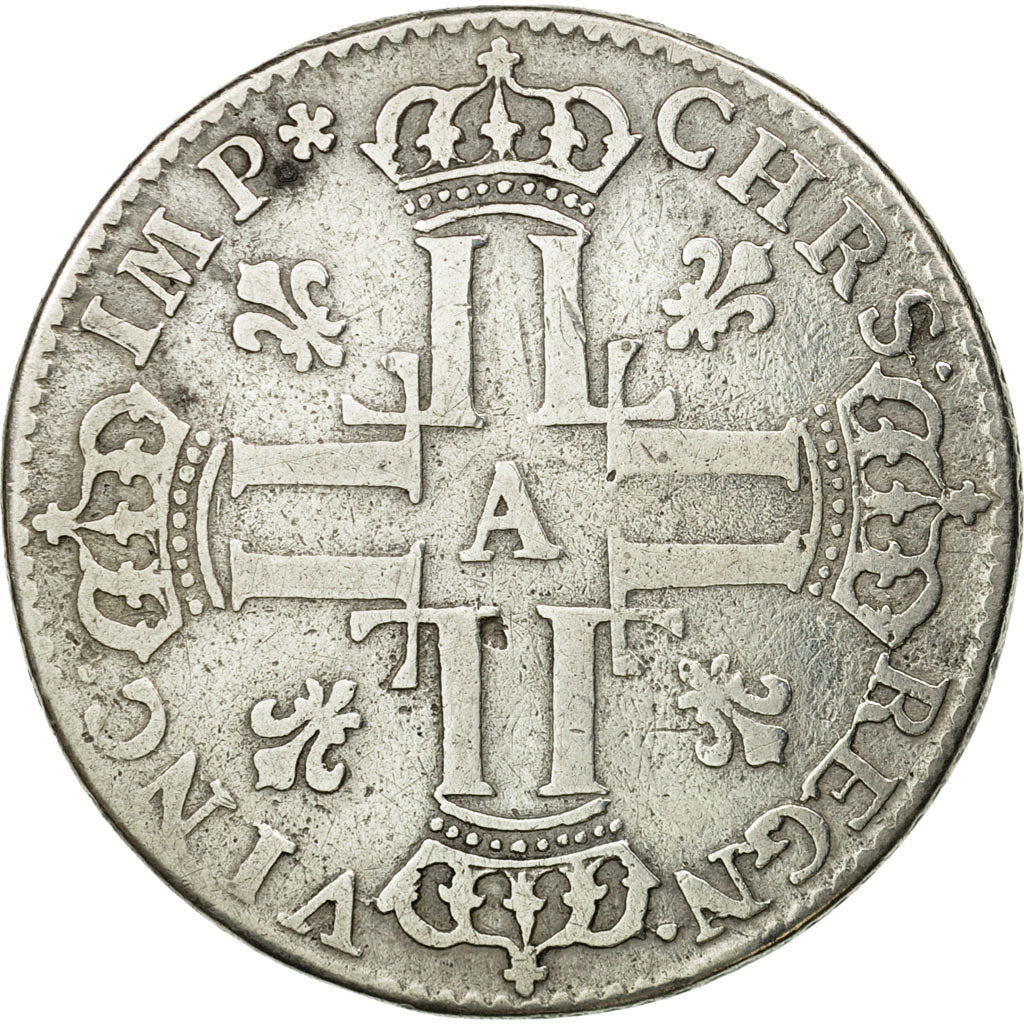 Moneta, Francia, Louis XV, Petit Louis d'argent (3 livres), 1/3 Ecu, 1720