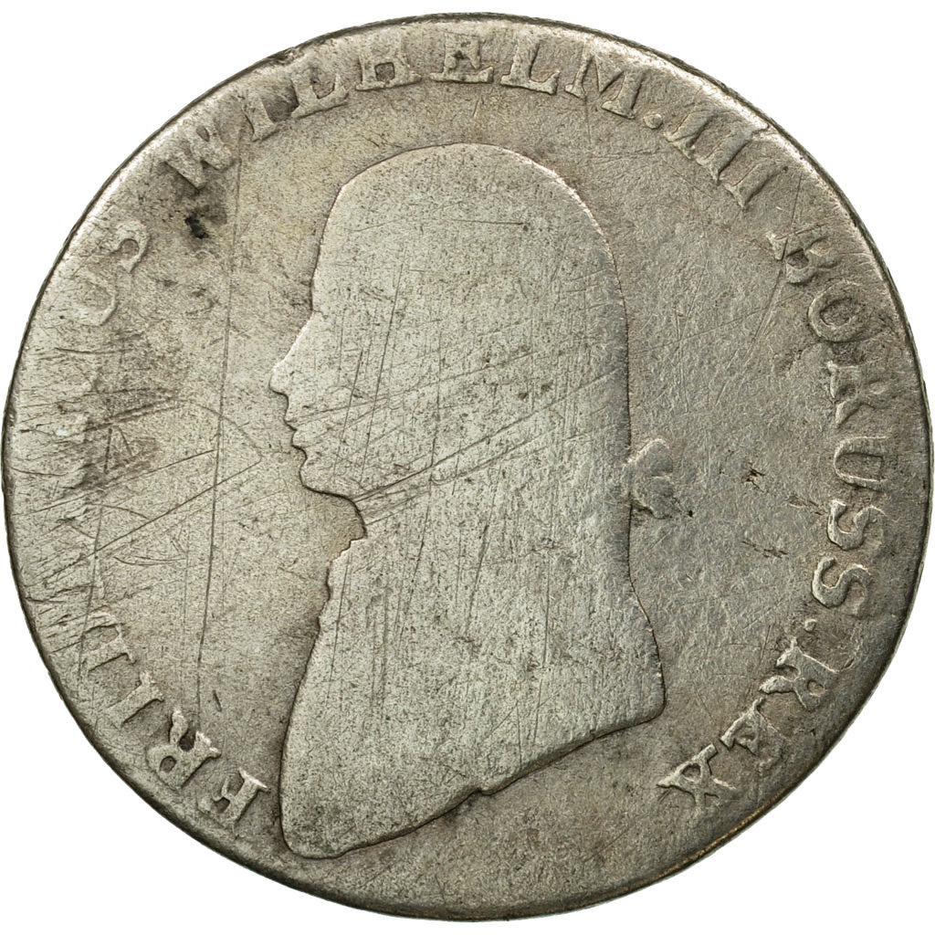 Coin, German States, PRUSSIA, Friedrich Wilhelm III, 4 Groschen, 1803, Berlin