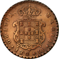 Münze, Portugal, Maria II, 10 Reis, 1844, Portugal Mint, SS, Kupfer, KM:481