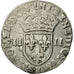 Coin, France, Louis XIII, 1/4 Écu à la croix, 1/4 Ecu, 1615, Rouen, VF(20-25)