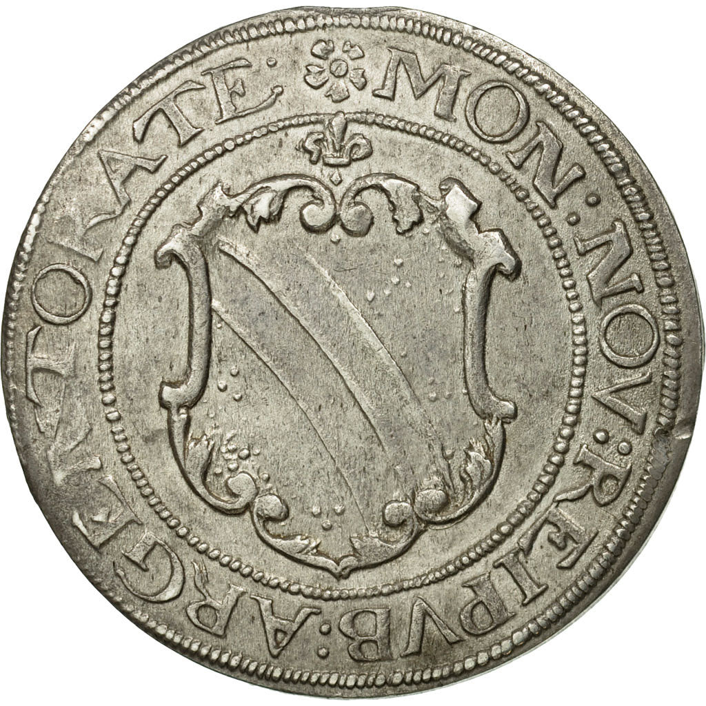 Münze, Frankreich, ALSACE, Dicken, XVIIth Century, Strasbourg, Rare, VZ, Silber