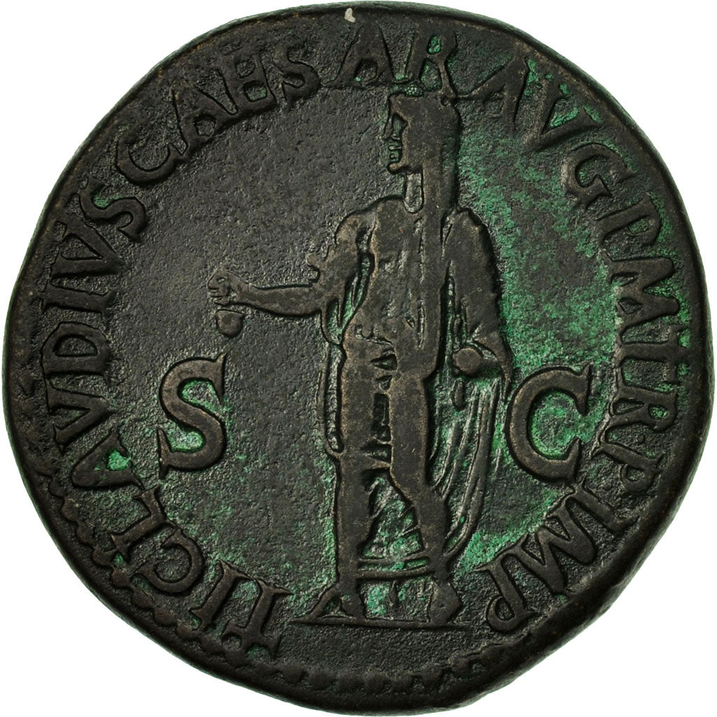 Coin, Antonia, As, 41-42, Rome, AU(50-53), Copper, RIC:104