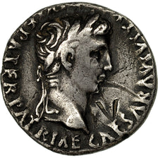 Coin, Augustus, Denarius, 1-12, Rome, EF(40-45), Silver, RIC:208