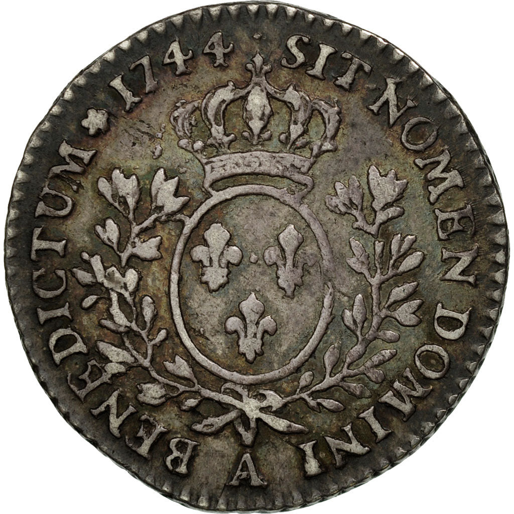 Monnaie, France, Louis XV, 1/20 Écu au bandeau (6 sols), 6 Sols, 1/20 ECU