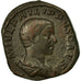 Coin, Philip II, Sestertius, 246, Rome, EF(40-45), Copper, RIC:256