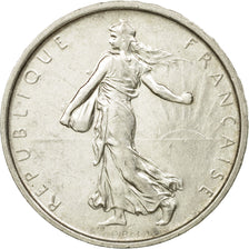 Coin, France, Semeuse, 5 Francs, 1968, Paris, AU(55-58), Silver, KM:926
